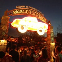  Radiator Springs Racers Theme Park Ride Attraction in 