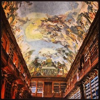 Photo taken at Strahov Monastery by Larkin C. on 4/7/2013