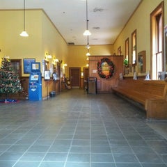 Photo taken at Hudson Amtrak Station (HUD) by Holly N. on 12/4/2012