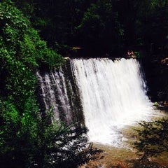 roswell mill waterfall