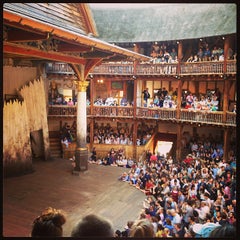 Photo taken at Shakespeare&amp;#39;s Globe Theatre by Sarah O. on 6/30/2013