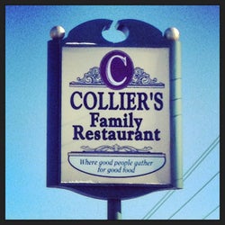 Collier’s Family Restaurant corkage fee 