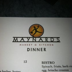 Maynards Market & Kitchen corkage fee 