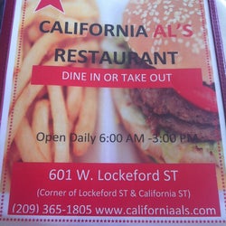 California Al’s Restaurant corkage fee 