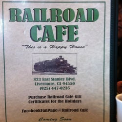 Railroad Café corkage fee 