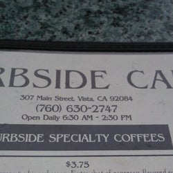 The Curbside Cafe corkage fee 