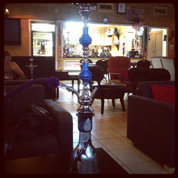 Photo taken at Off The Hookah Lounge And Smoke Shop by Ash B. on 216 ...