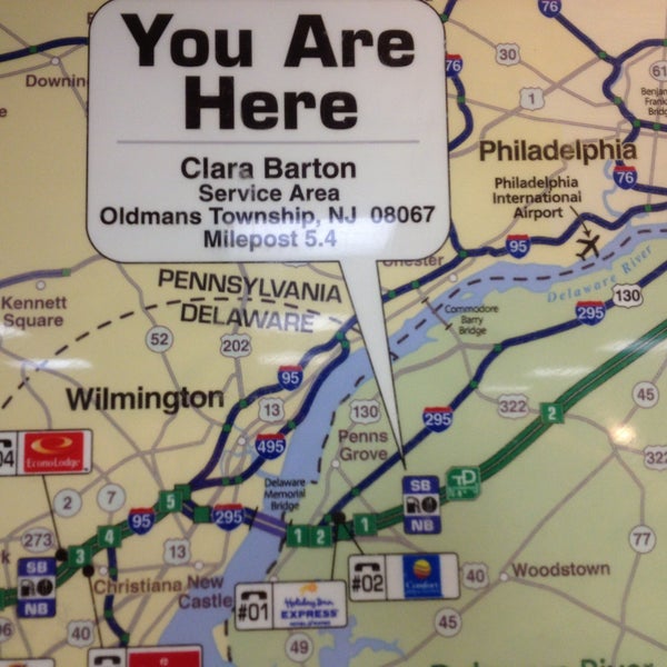 Clara Barton Service Area Oldmans Township, NJ