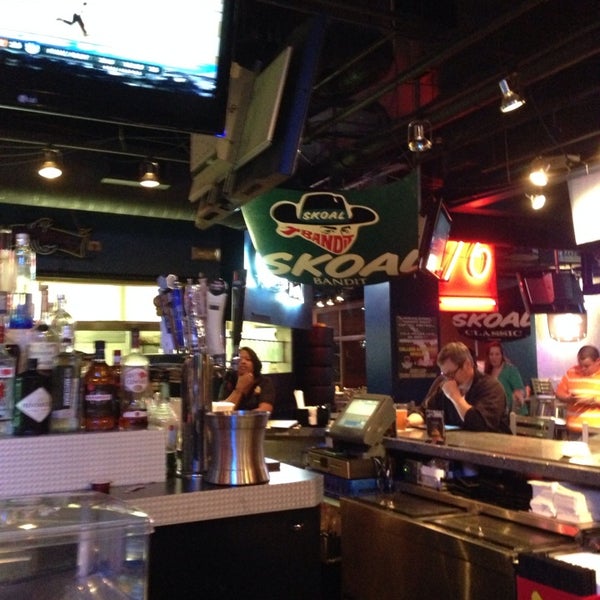 Restaurants you may also like Learn more about Finish Line Sports Grill, Opens a popup Specialties Spend your day at the Finish Line Sports Bar & Grill enjoying the new inter-track wagering screens, state-of-the-art TVs & sound system and the all-new Club Lounge.3/5(92).