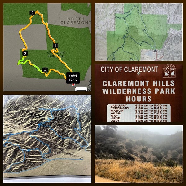 Claremont Five Mile Loop Wilderness Trail Claremont, CA