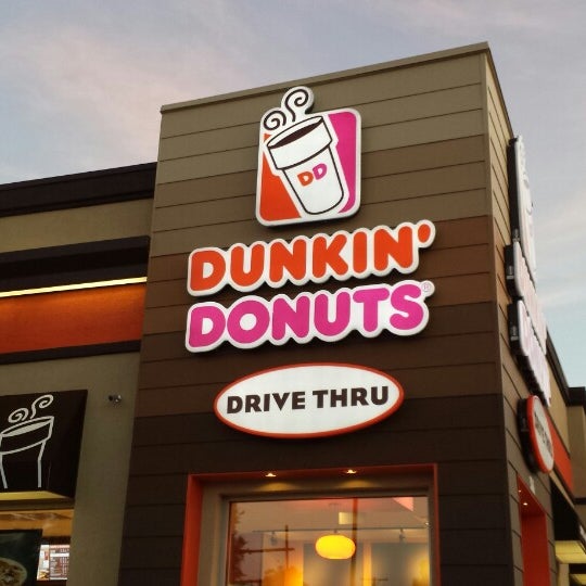 dunkin donuts drive thru open near me