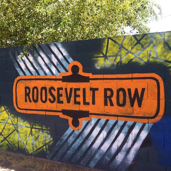 Roosevelt Row District Art Gallery in Phoenix