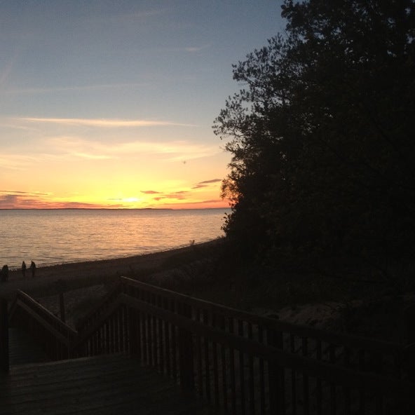 Barnes Park, Lake Michigan Michigan