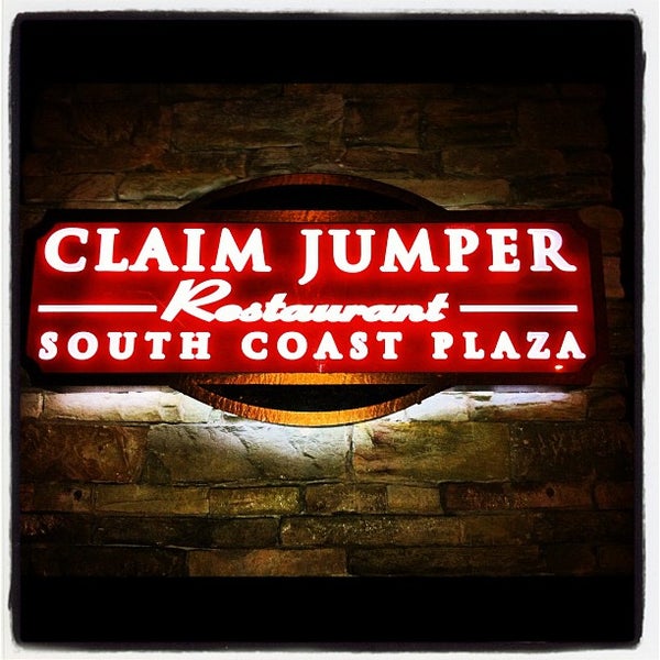 Claim Jumper South Coast Metro 3333 Bristol St