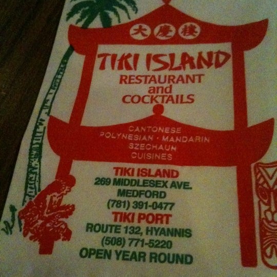 Tiki Island Restaurant Wellington Medford, MA