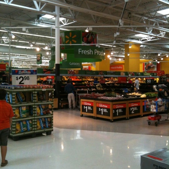 Walmart Supercenter Big Box Store in South Baton Rouge