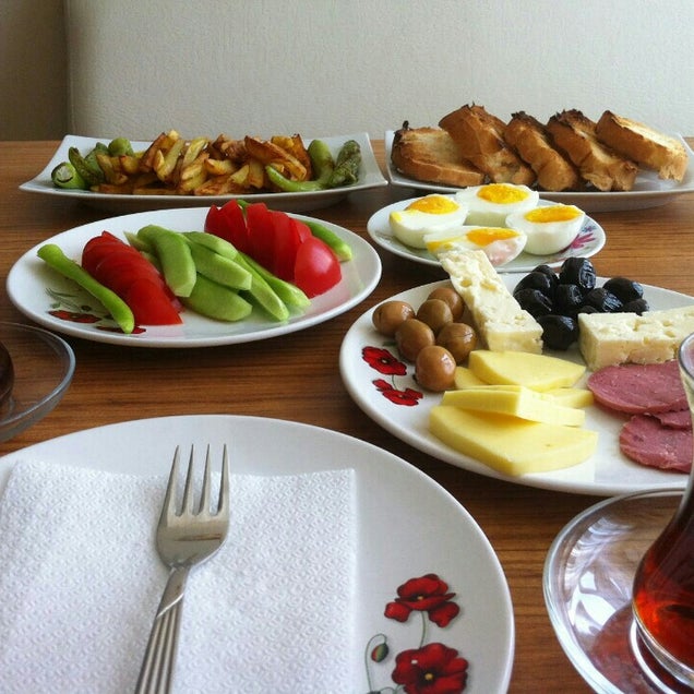 kahvaltı fotoğrafı
