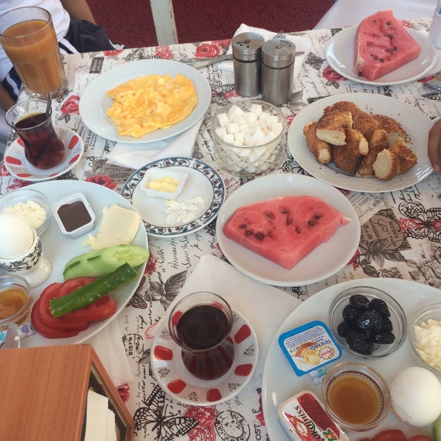 kahvaltı fotoğrafı