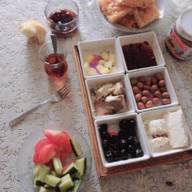 kahvaltı fotoğrafı