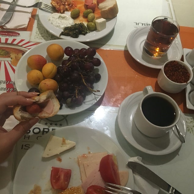 kahvaltı fotoğrafı