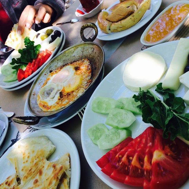 kahvaltı fotoğrafı