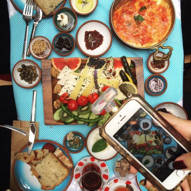 kahvaltı fotoğrafı