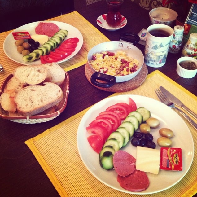 kahvaltı fotoğrafı