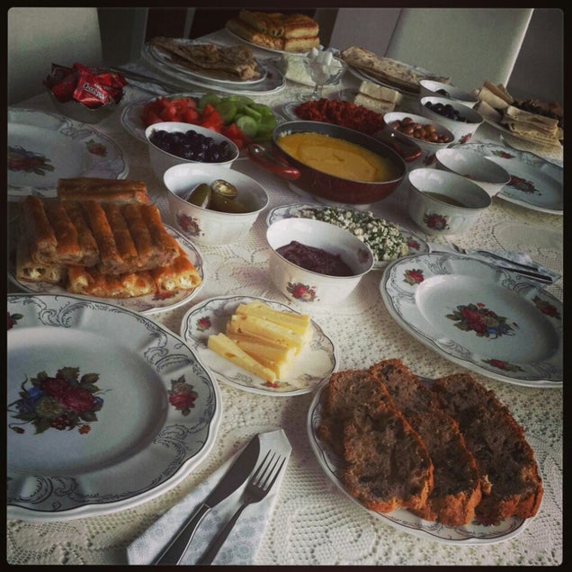 kahvaltı fotoğrafı