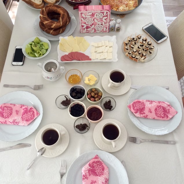 kahvaltı fotoğrafı