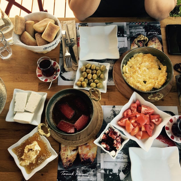 kahvaltı fotoğrafı