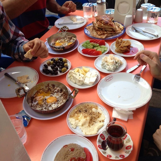kahvaltı fotoğrafı