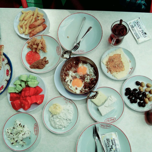 kahvaltı fotoğrafı