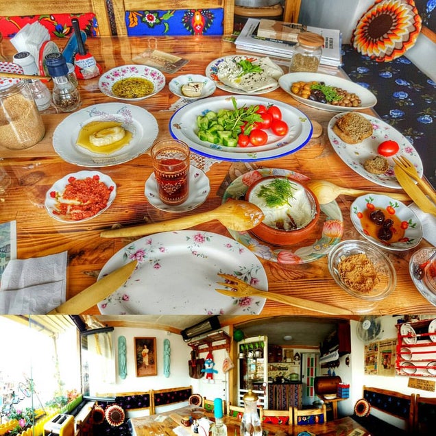 kahvaltı fotoğrafı