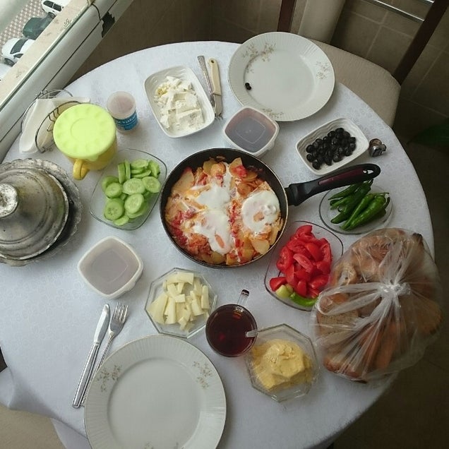 kahvaltı fotoğrafı