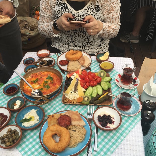 kahvaltı fotoğrafı