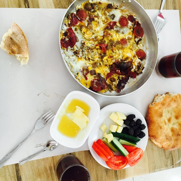 kahvaltı fotoğrafı