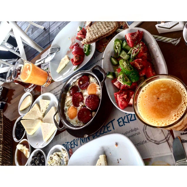 kahvaltı fotoğrafı