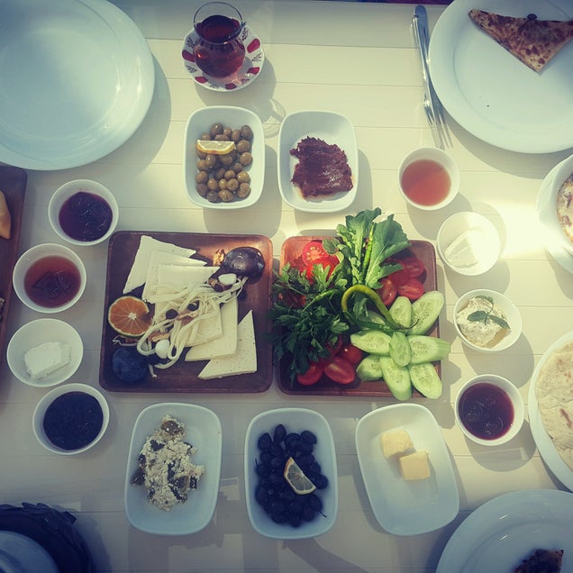 kahvaltı fotoğrafı