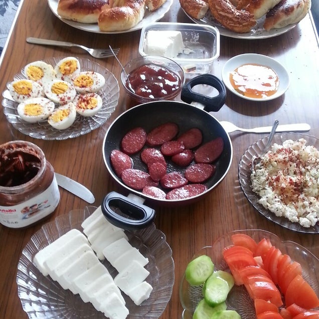 kahvaltı fotoğrafı