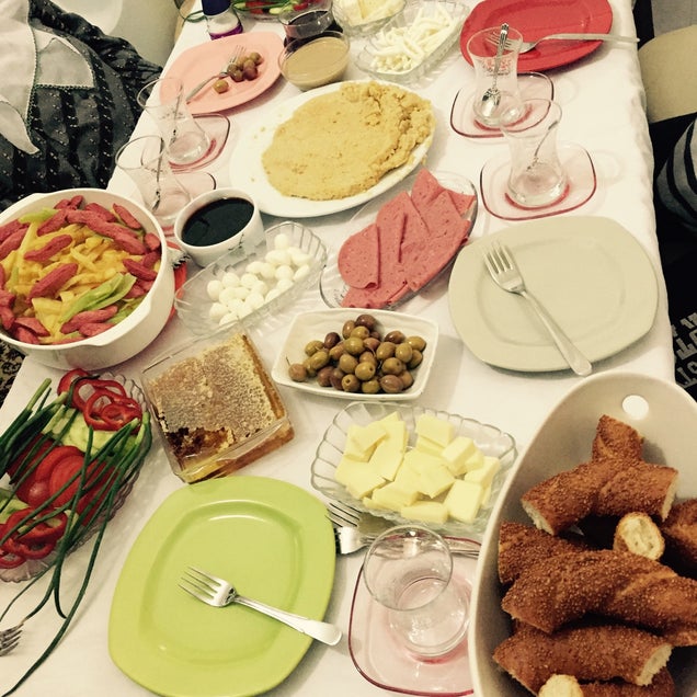 kahvaltı fotoğrafı