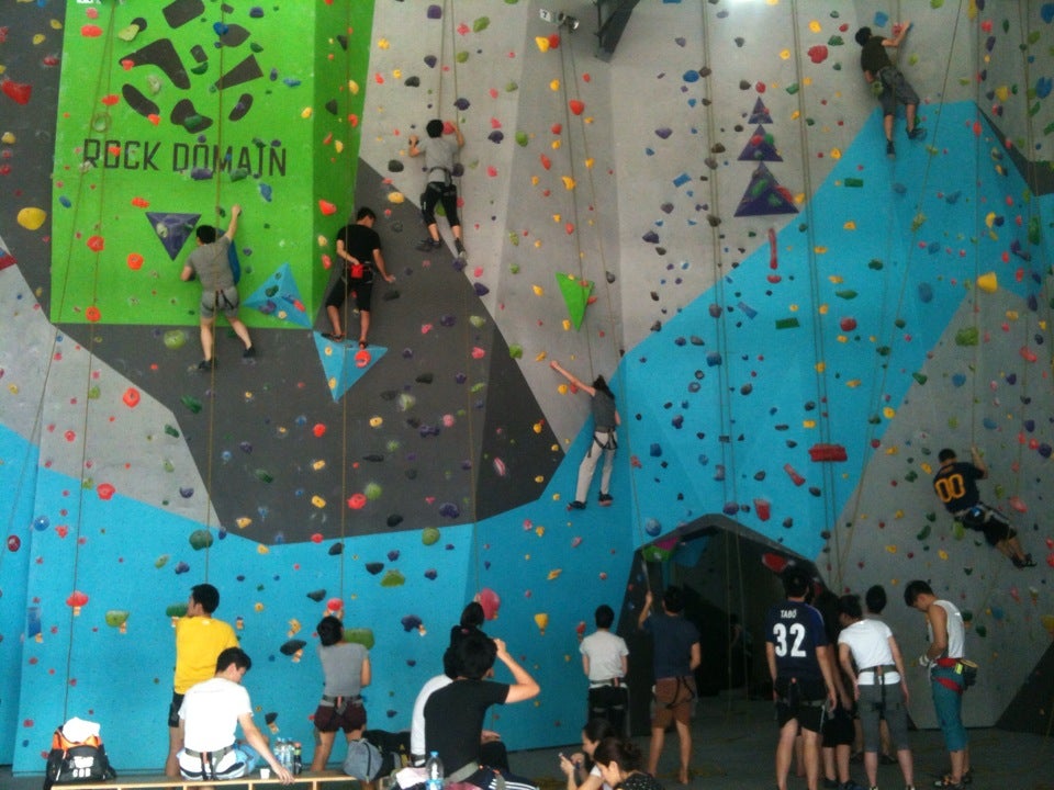 Rock domain Climbing Gym.