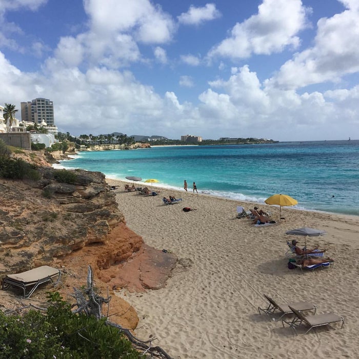 Cupecoy Beach сент Мартен