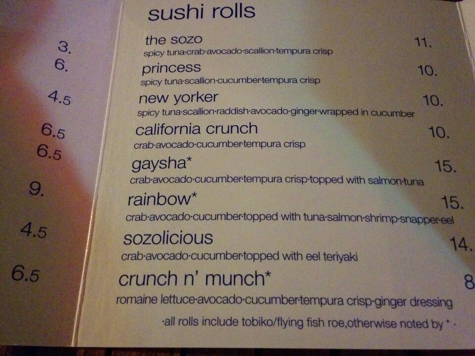 Photo of Sozo Sushi Bar