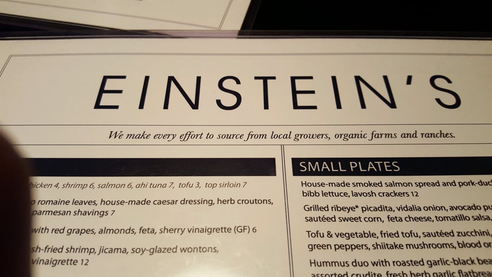 Photo of Einstein's