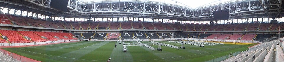 Большой фотоотчет со строительства спартаковского стадиона